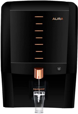 Aquaguard Aura 7 L RO + UV + UF + MTDS Water Purifier Active Copper technology(Black)