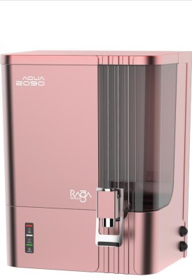 AQUA 2090 RAGA SERIES Premium SMART LED Display Water Purifier For Home and office 10 L RO + UV + UF + TDS Water Purifier(UNIQUE & ELEGANT Fully Automatic Function with INSIDE TANK, Pink)