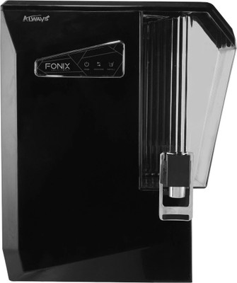 Always Fonix ISI Mark 10 L RO + UV + Copper Water Purifier(Black)