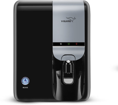 V-Guard REJIVE RO+UV+MIN+ALK (SS) 5 L RO + UV + MIN + ALK + SS Water Purifier (Blue, Black)