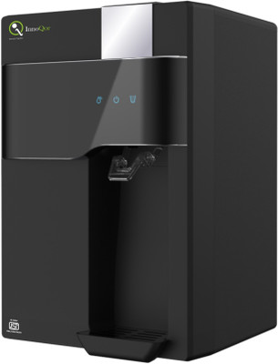 Innoqor Technologies InnoQor InnoBoost Smart Water Purifier|India's 1st Smart Purifier|ISI Certified| 8.5 L RO + UV + Minerals + Alkaline Water Purifier(Black)