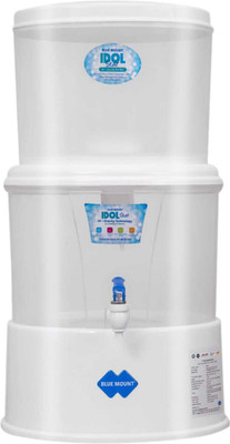 Blue Mount Idol Star Gravity Water Purifier Bm 20 20 L Gravity Based Water Purifier(White)