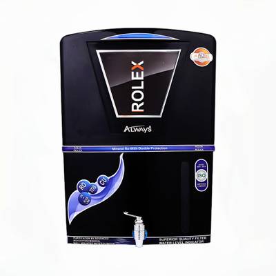 Always Rolex 12 L RO + UV + UF + TDS + Active Copper Water Purifier 12 L RO + UV + UF + TDS Water Purifier