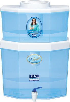 KENT GOLD STAR (11018) 22 L Gravity Based + UF Water Purifier(White & Blue)