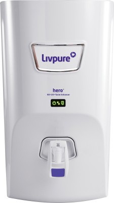 LIVPURE LIV-HERO-PLUS 7 L RO + UV + TA Water Purifier(White)