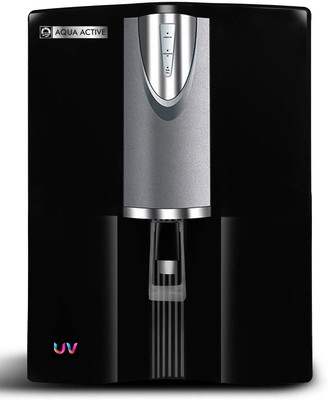AquaActive Only  10 L UV Water Purifier(Grey and Black)