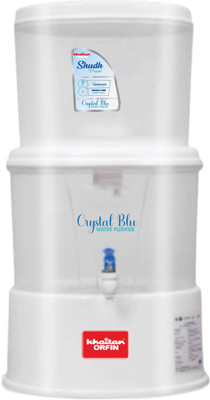 Khaitan Non-Electric  Water mineral Filter And Purifier 18 L Gravity Based Water Purifier(White)