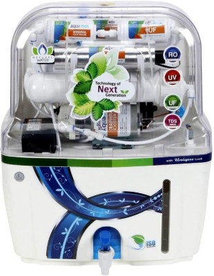 Marchio Aqua Fresh 16 L RO + UF + UV + UV_LED + TDS Control Water Purifier(White)