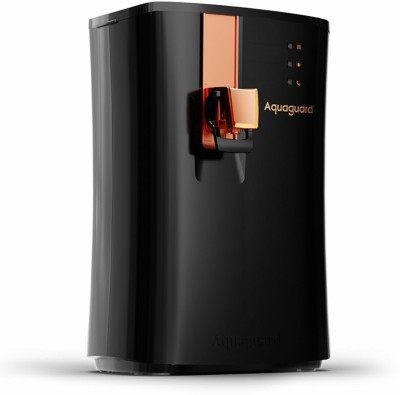 Aquaguard Ritz 5.5 L RO + UV + MTDS + SS Water Purifier Active Copper & stainless steel tank(Black)