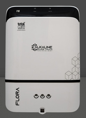Total Care FLORA ALKALINE RO 10 L RO + TDS Water Purifier(White)