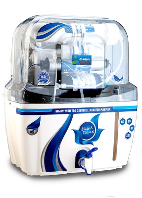 Always Swift 15L 15 L RO + UV + UF + TDS + Alkaline Water Purifier(Blue-White)