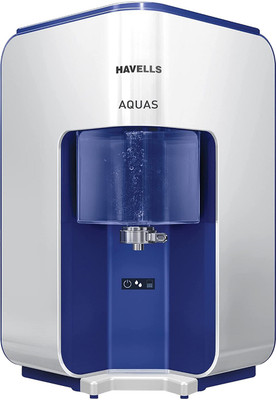 HAVELLS Aquas 7 L RO + UF Water Purifier Suitable for all - Borewell, Tanker, Municipality Water(White, Blue) HAVELLS Aquas 7 L RO + UF Water Purifier Suitable for all - Borewell, Tanker, Municipality Water(White, Blue)
