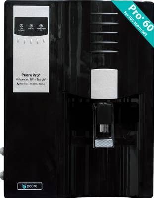 Peore Pro Plus - 60 NF + UV Water Purifier | Self Service Mode 7.5 L NF + UV Water Purifier