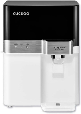 CUCKOO Platina 7.5 L RO + UV Water Purifier Suitable for all - Borewell, Tanker, Municipality Water(Black and White)