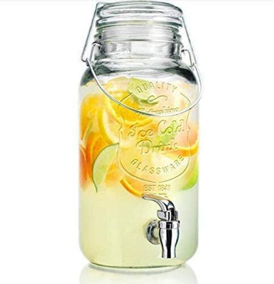 MDNSHO 1 L Glass Table Top Manual Water Dispenser