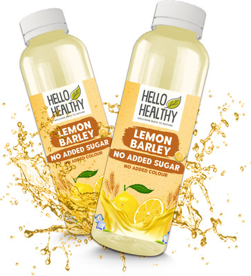 Hello Healthy Sugar Free Lemon Barley Ready To Drink Flavored Water(6 x 250 ml)