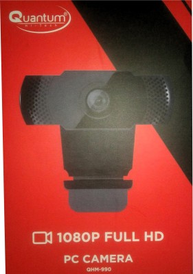QUANTUM QHM-990 HD PC(web) camera  Webcam(Black)