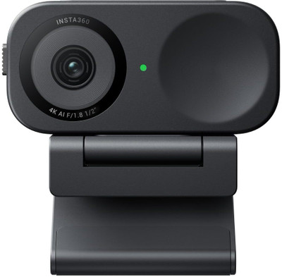 Insta360 Link 2C 0 HD  Webcam with Built-In Microphone with Night Vision USB Connectivity(Black)