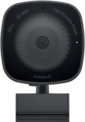 DELL WB3023 2K QHD/FHD/HD Resolution 8 HD  Webcam with Built-In Microphone USB Connectivity(Black)