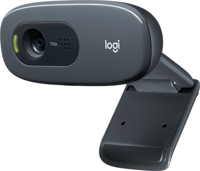 Logitech HD Webcam C270(Black)