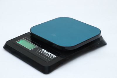 Skeisy SK-SF413 0.1g/10 Kg Digital Weight Machine For Shop & Machine For Kitchen Weighing Scale(STEEL, Black)