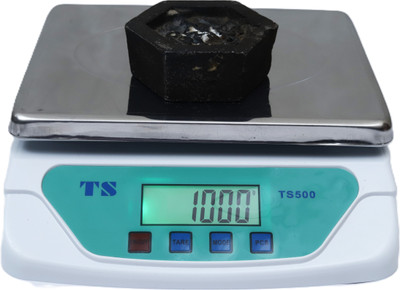 Skeisy NEW SK STEEL TS-500 POWER 30KG,1GM AND TARE FUNCTION WITH OVER LOAD INDICATOR Weighing Scale(White, Blue, STEEL)