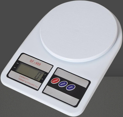 ASTOUND Kitchen Food Weighing Scale For Healthy Living, Home Baking, Cooking Weighing Scale(White)