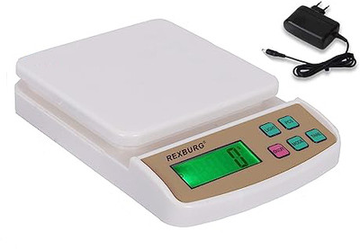 MCP SF-400A Digital Kitchen Weighing Scale - Precise 0.1g to 10kg Measurement Weighing Scale(White)