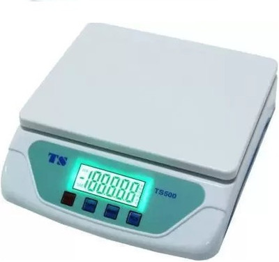 SOYEN SBTS-500 Compact With Backlight 30 kg with Adaptor Digital Multi-Purpose Kitchen Weighing Scale(White, Blue)