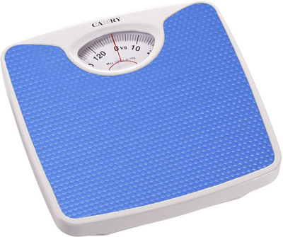 GVC Iron-Analog Weight Machine 130Kg Capacity - Personal Health Checkup Fitness Weighing Scale(Blue)