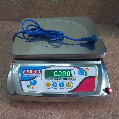 SFF SS Table Top Front and Back Weighing Scale(Stainless Steel)