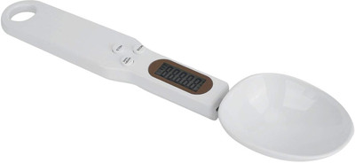 ActrovaX LCD Display Electric Digital Spoon Scale Weighing Scale(White)