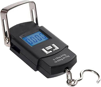 Kelo 50Kg Electric Kata With Metal Hook KKal242 Weighing Scale(Black)