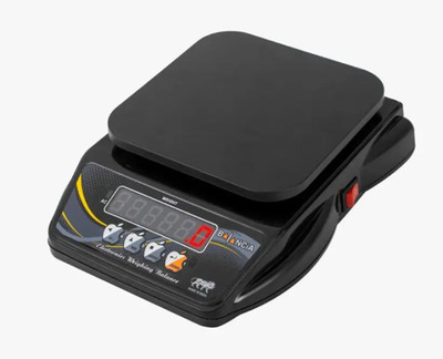 Skeisy New Bal Mini Black Digital kitchen scale power up 10kg-1gm rechargeable battery Weighing Scale(Black)