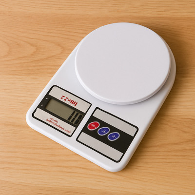 VENTERPRISE Precision Food Weighing Scale Weighing Scale(White)