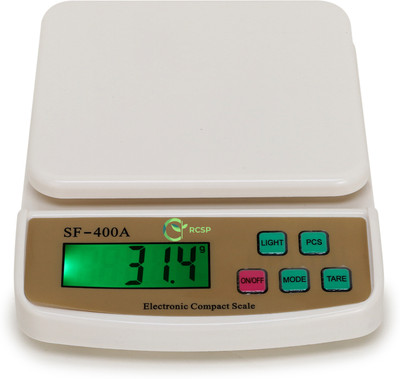 RCSP Weight Machine for Kitchen, Kitchen Food Weighing Scale for Health Weighing Scale(OFF WHITE)