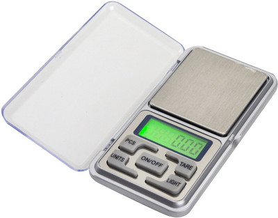 SMIC Mini Pocket Weight Scale Digital 0.01G To 200G Weighing Scale(Silver)