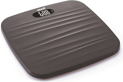 newnik Digital Personal Body Weighing Scale, Strong & Best ABS Build Electronic Bathroom Scales & Weight Machine for Home & Human Balance with 1 Year Warranty & Batteries Included Weighing Scale(Grey)