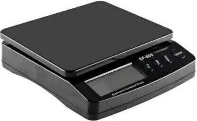 SELMEZ 30 KG SF-803 Digital Weighing Scale with Stainless Steel Platform Weighing Scale(Black)