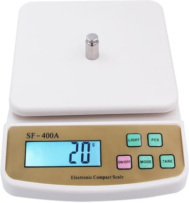 Solo WEIGHING SCALE | Sf400A | Weighting machine Weighing Scale(White)