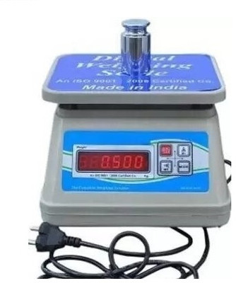D-DEVOX SB ABS 2 GRAM TO 30-kg Made in SB product INDIA Weighing Scale(White)