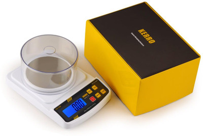 MxRady LAB SCALE 600GM/0.01GM (BL-P3 SERIES) Weighing Scale(White)