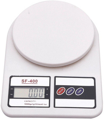 xwipe Electronic Digital 1Gram-10 Kg Weight Scale Kitchen Weight Scale Weighing Scale Weighing Scale(White)