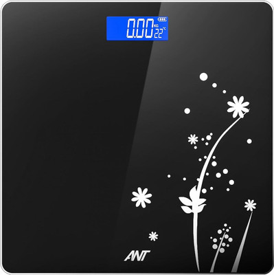 KEYMAX Weighing Machine Digital Weighing Scale 180kg Weight for Human Weighing Scale(Black)