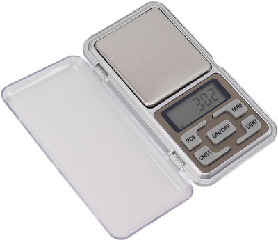 Jexix Mini Electronic Digital Balance Weight Scale 0.01-200g Weighing Scale(Silver)