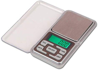 Jexix Mini Electric Electronic Pocket Weight Scale Weighing Scale(Silver)