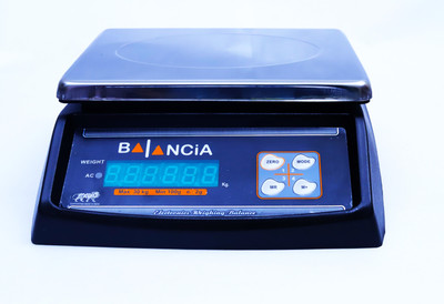 Tenant NEW BAL-STEEL PLATE UP TO 30KG/1GM AND RECHARGBALE BATTERY Weighing Scale(Black, STEEL)