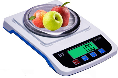 NIVAYO Portable Digital Counter Weight Scale 1000g/0.01g for Jewelry, Kitchen & Lab Use Weighing Scale(with LCD Backlight, Tare, Multi-Unit Conversion, Battery & Adapter, White)