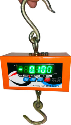 VBR's Group 200Kg Capacity Digital Hanging Crane Scale for Heavy Duty Luggage Weighing Scale(Multicolor)