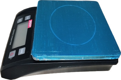 Skeisy NEW STEEEL PLATE BLACK SF-802 WEIGHING MACHINE WITH CHARGING ADAPTOR Weighing Scale(Black)